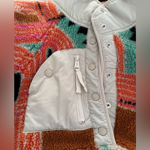 NWOT free people rocky ridge fleece pullover - Picture 4 of 6